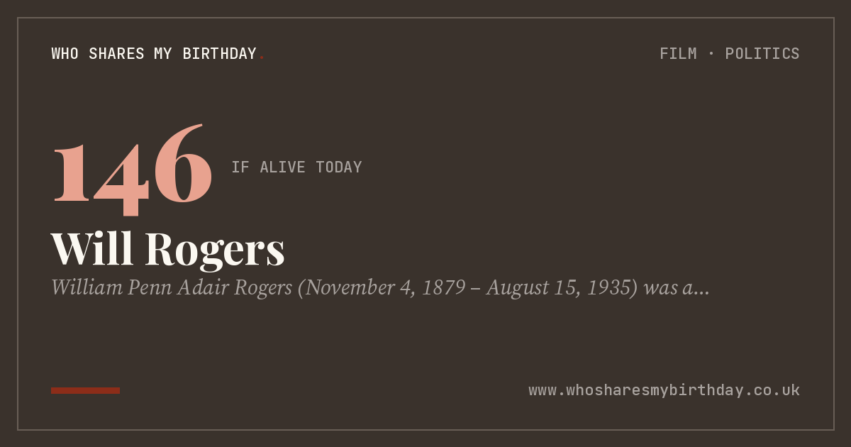 Will Rogers