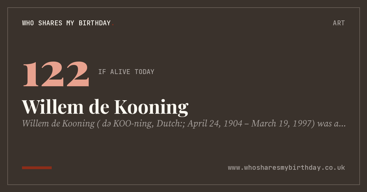 Willem de Kooning