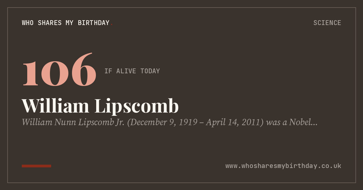 William Lipscomb