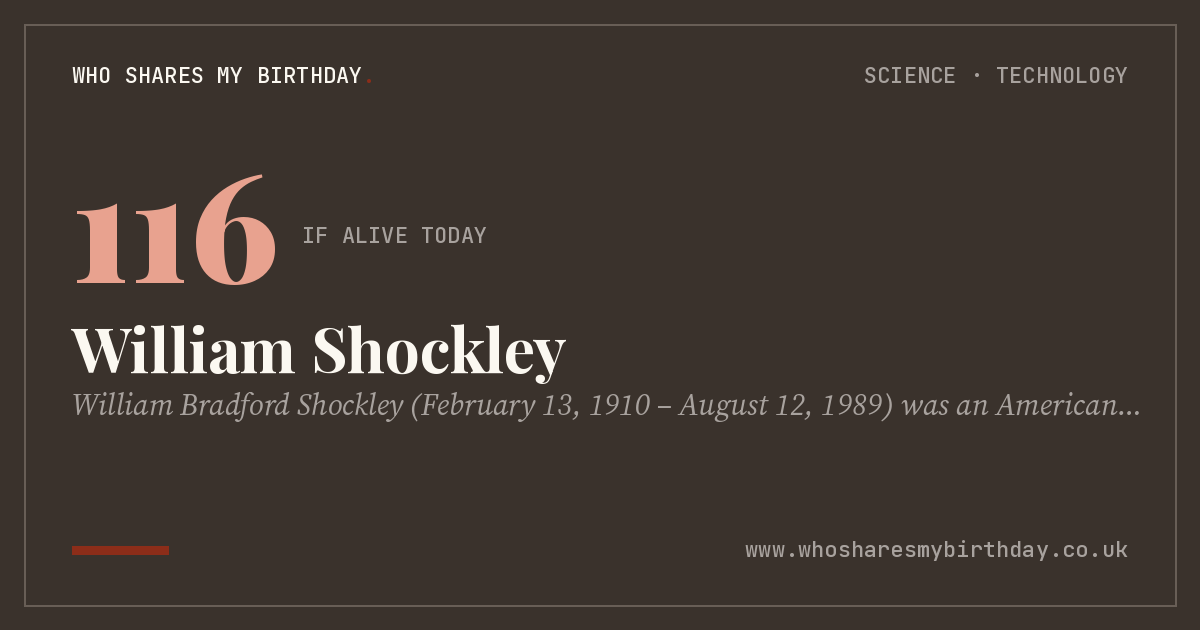 William Shockley