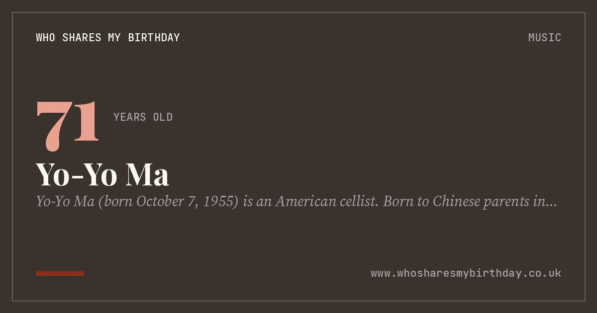 Yo-Yo Ma
