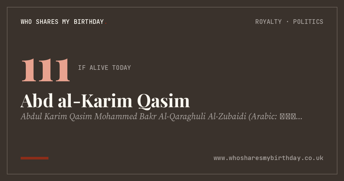 Abd al-Karim Qasim
