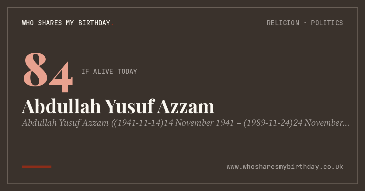 Abdullah Yusuf Azzam