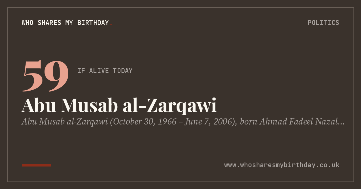 Abu Musab al-Zarqawi