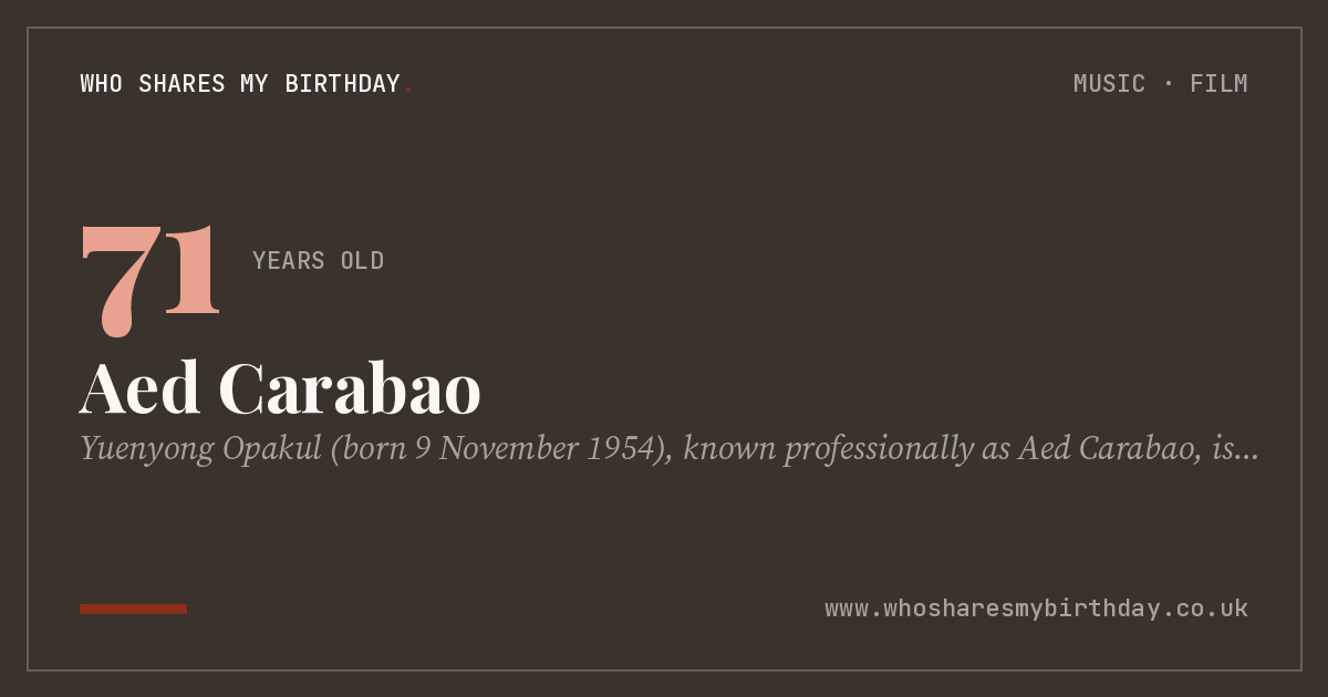 Aed Carabao