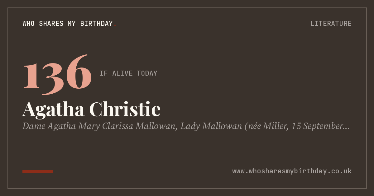 Agatha Christie
