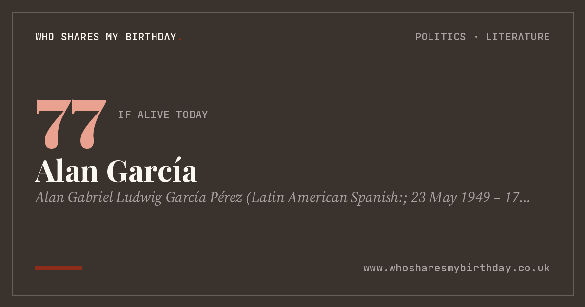 Alan García