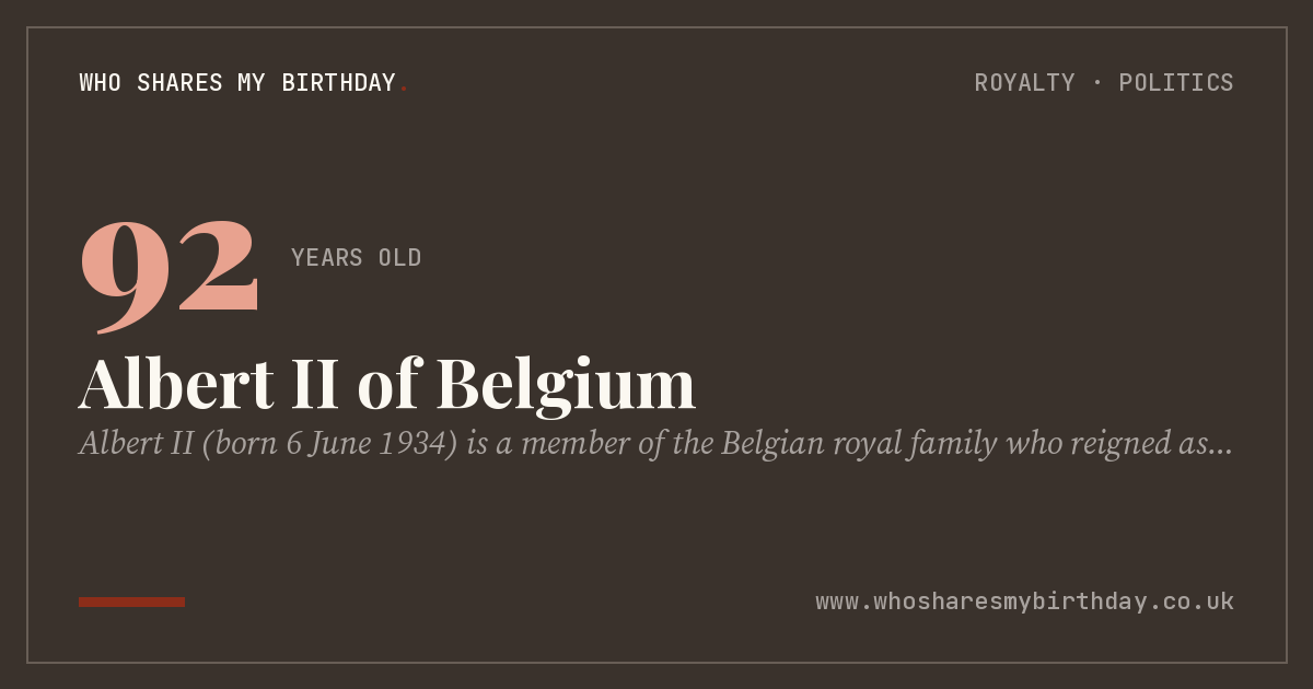 Albert II of Belgium
