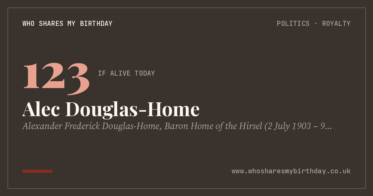 Alec Douglas-Home