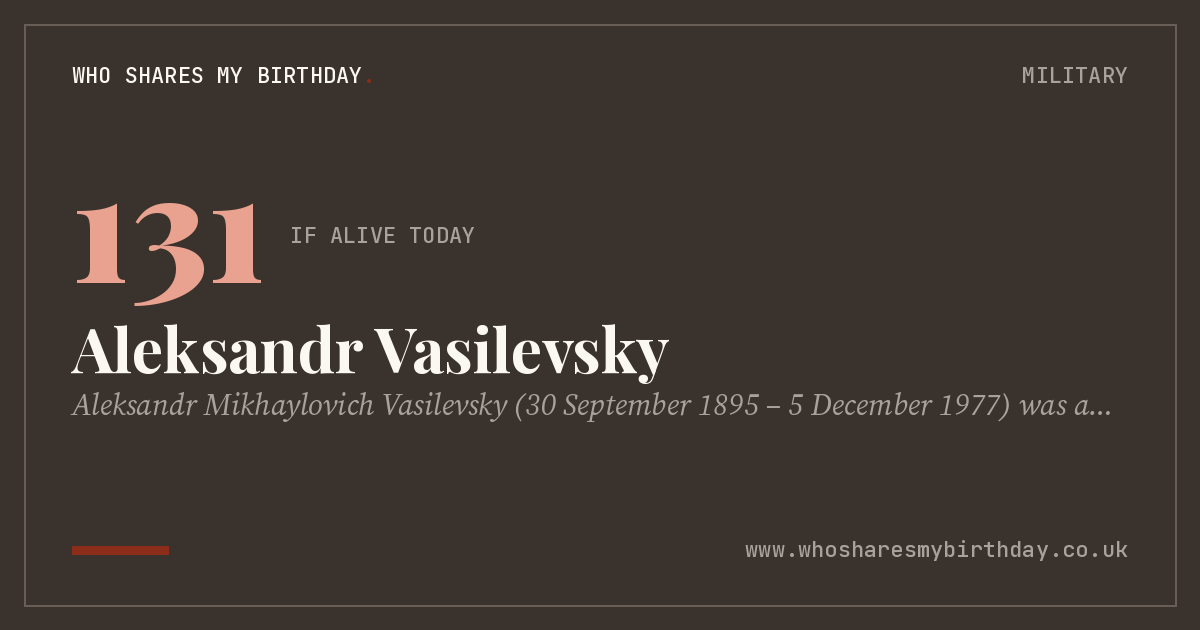 Aleksandr Vasilevsky