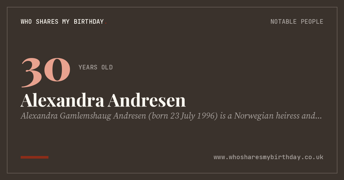 Alexandra Andresen