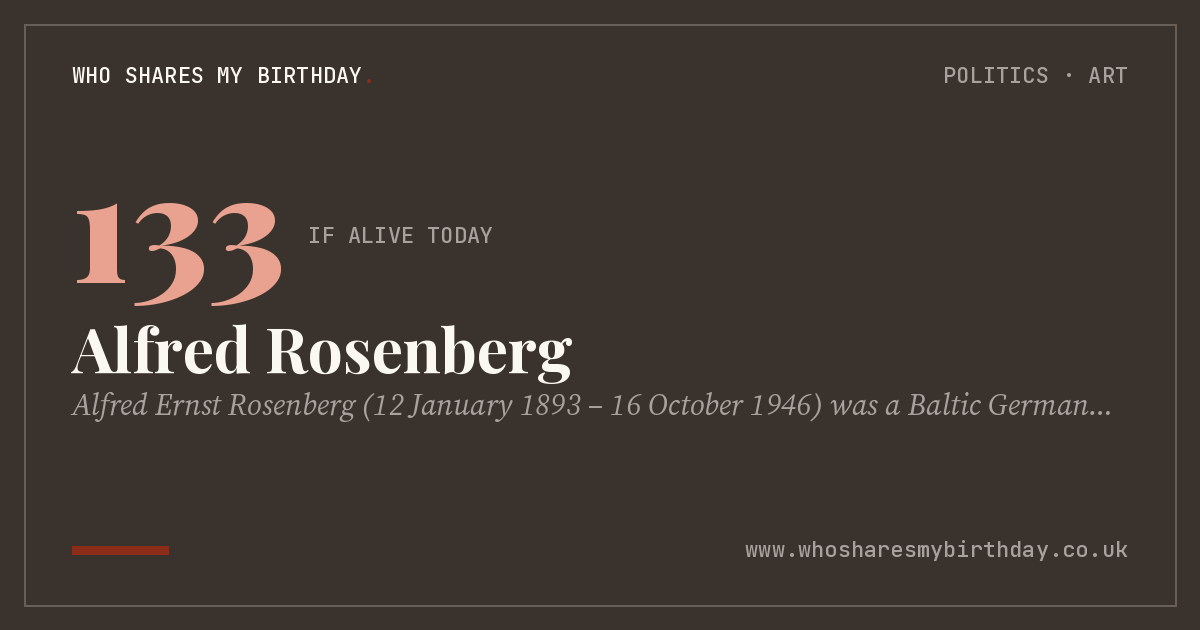 Alfred Rosenberg