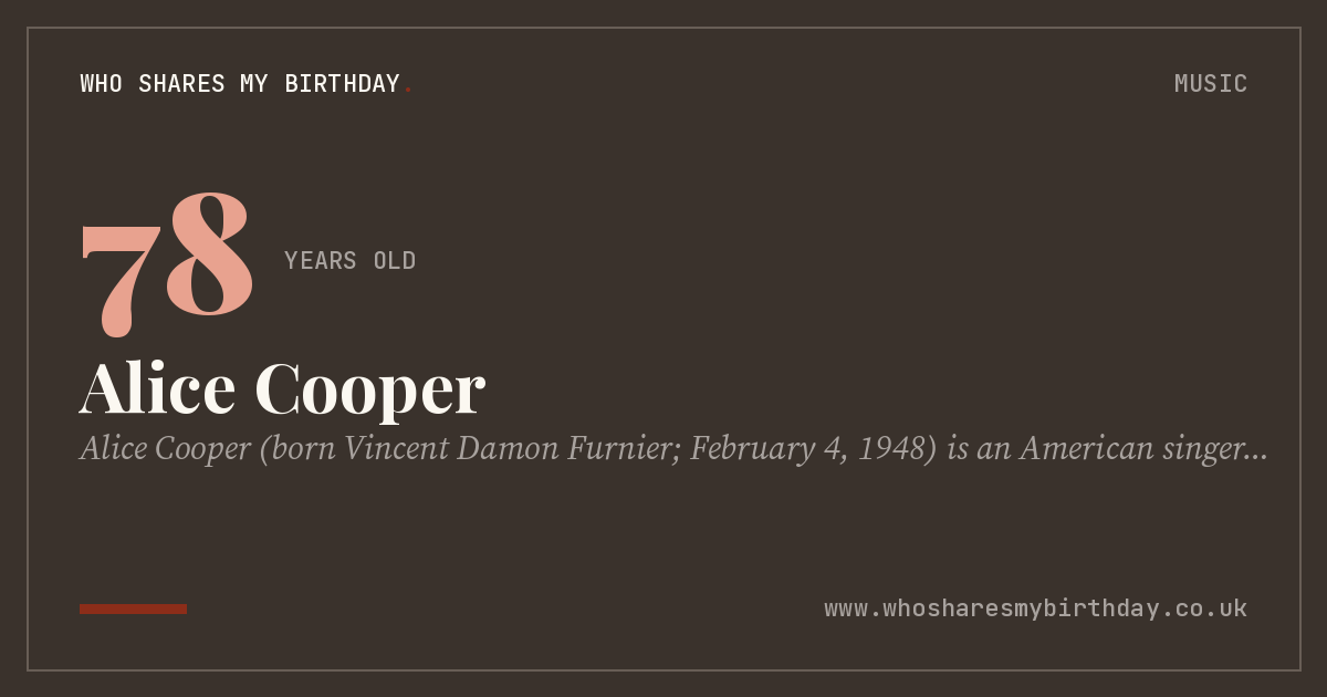 Alice Cooper