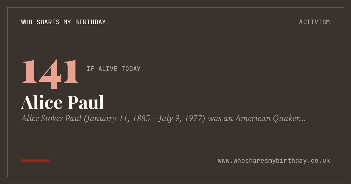 Alice Paul
