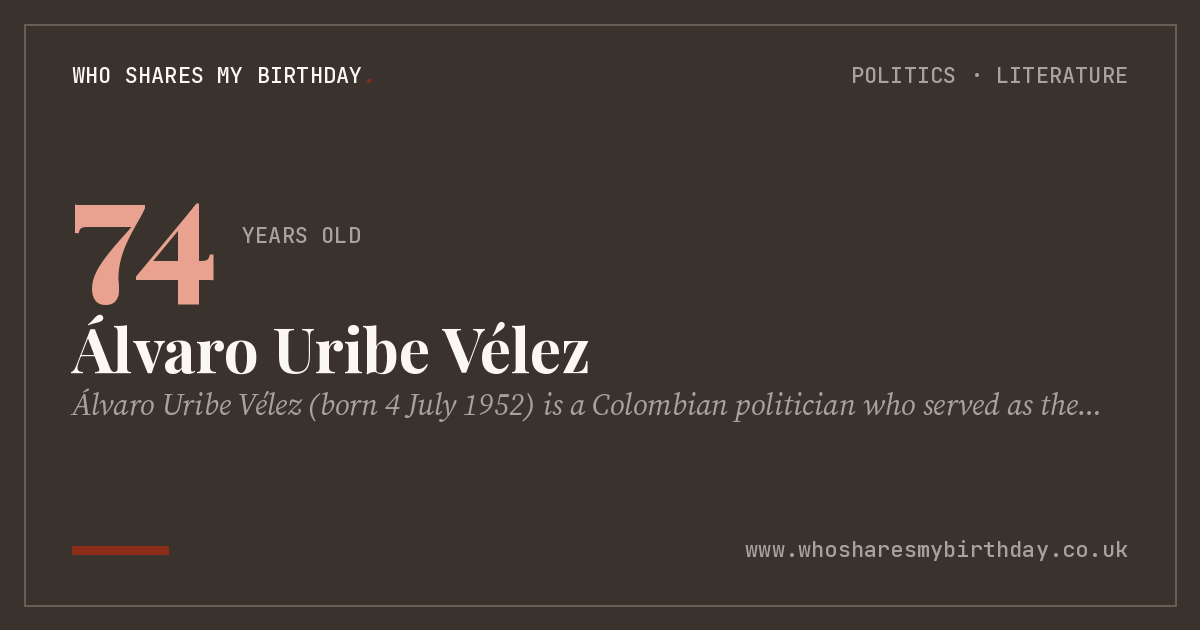 Álvaro Uribe Vélez