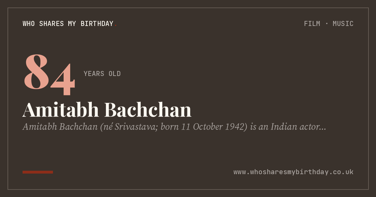 Amitabh Bachchan