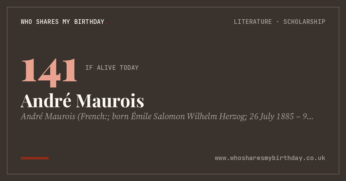 André Maurois