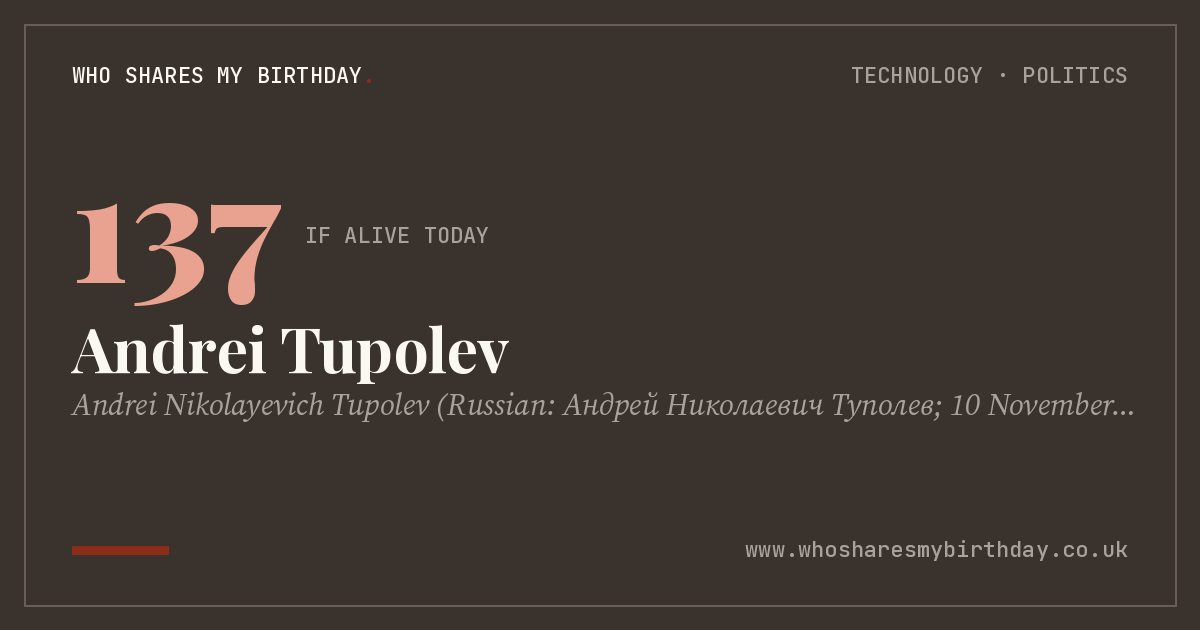 Andrei Tupolev