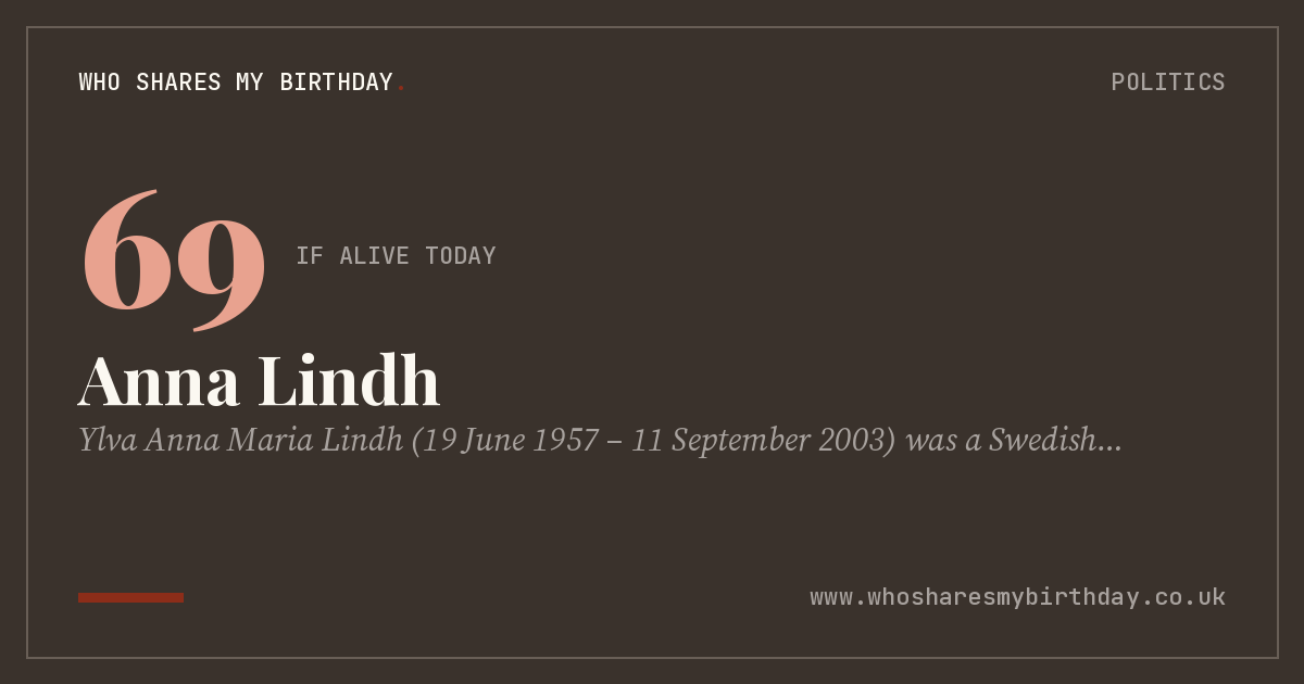 Anna Lindh