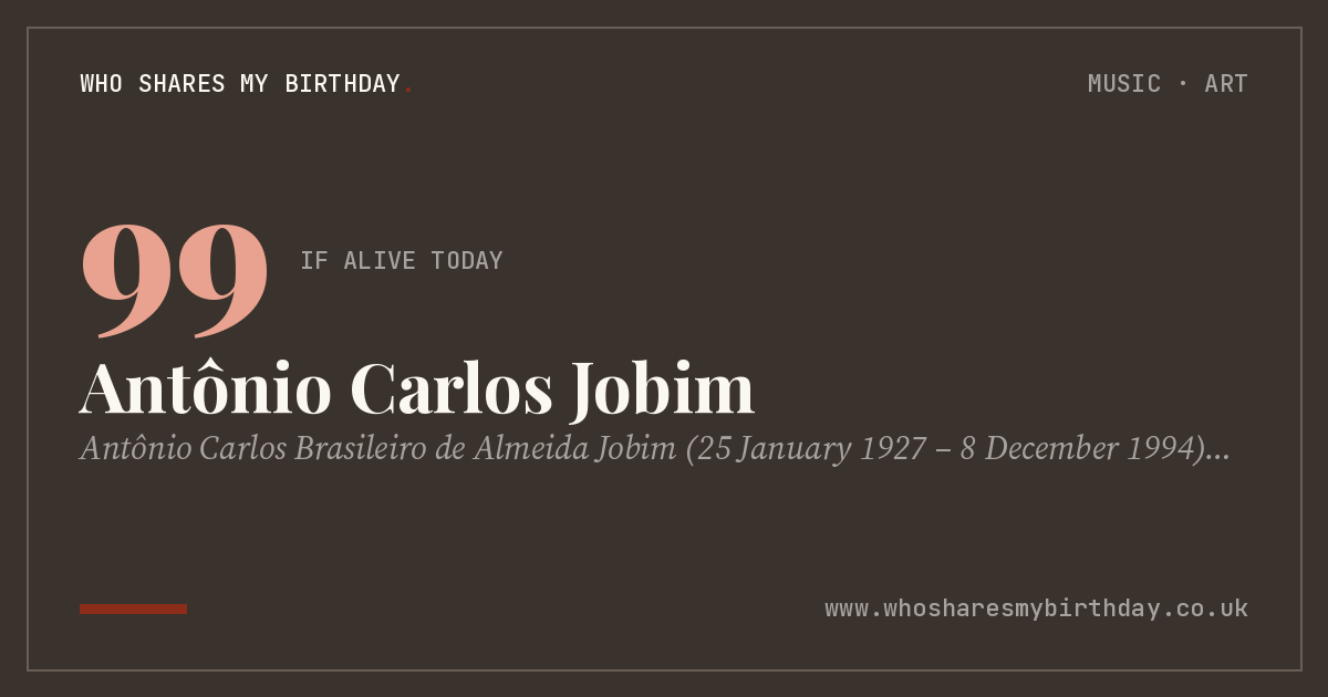 Antônio Carlos Jobim