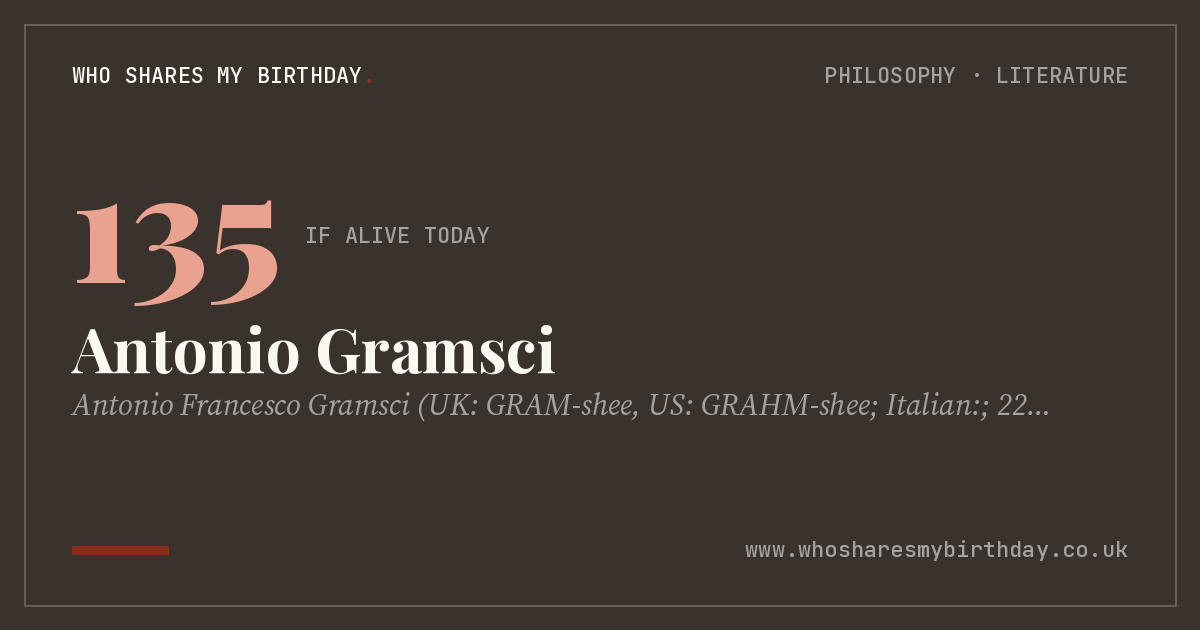 Antonio Gramsci