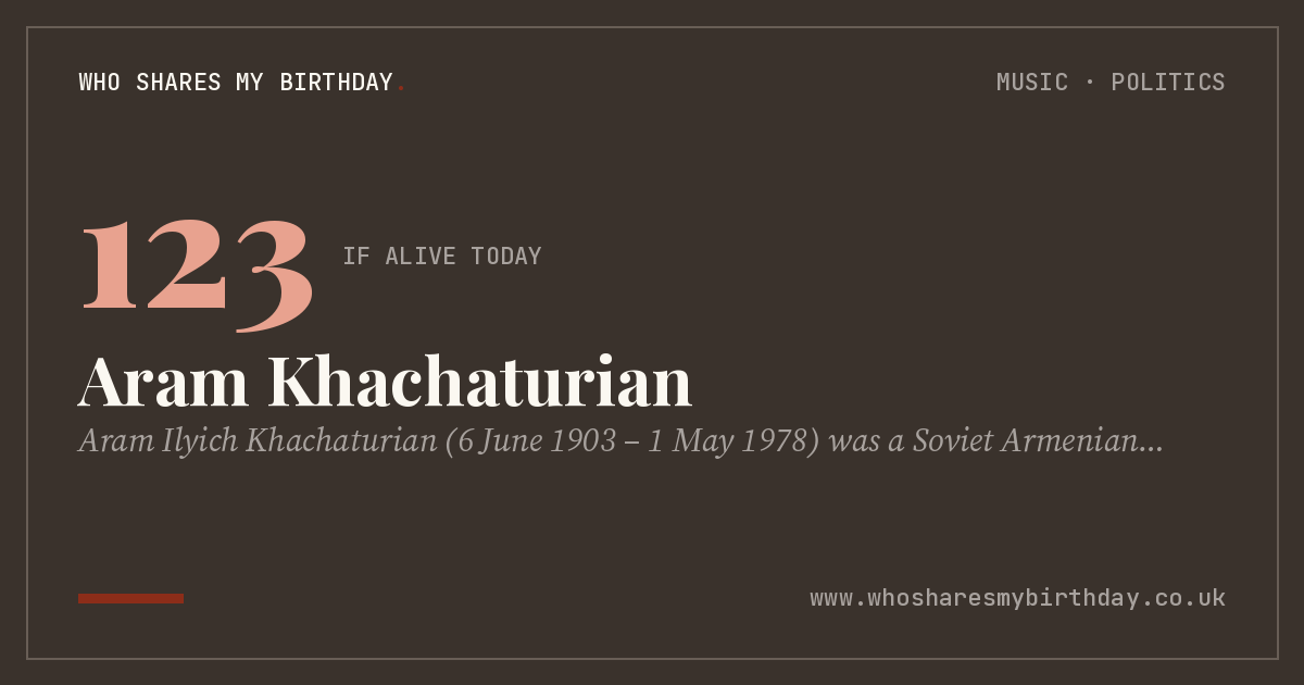 Aram Khachaturian