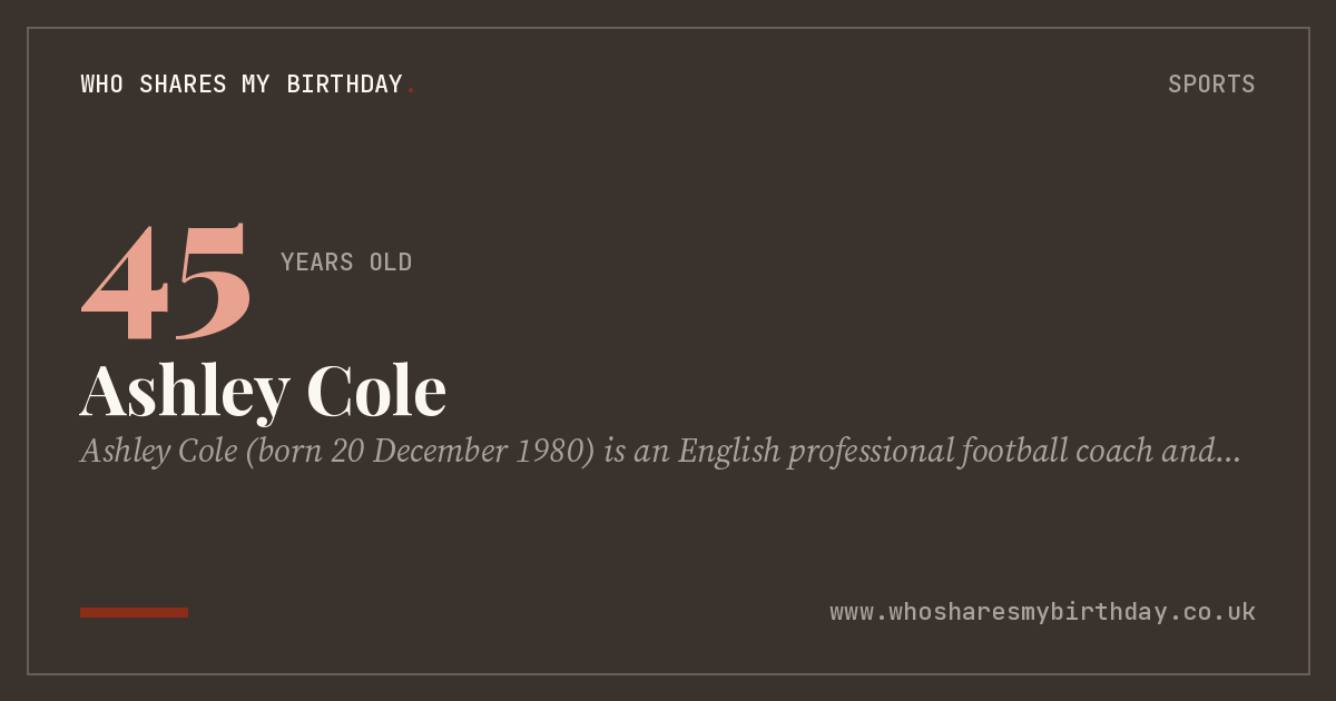 Ashley Cole