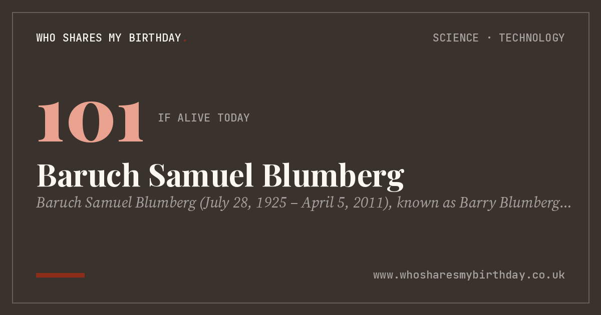 Baruch Samuel Blumberg