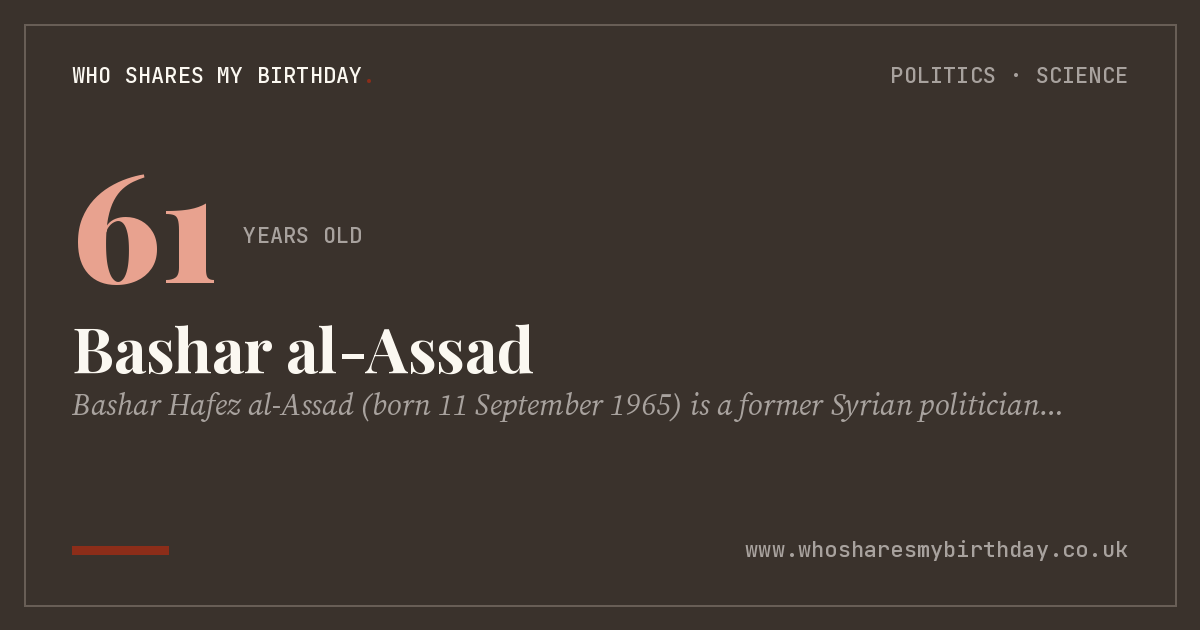 Bashar al-Assad
