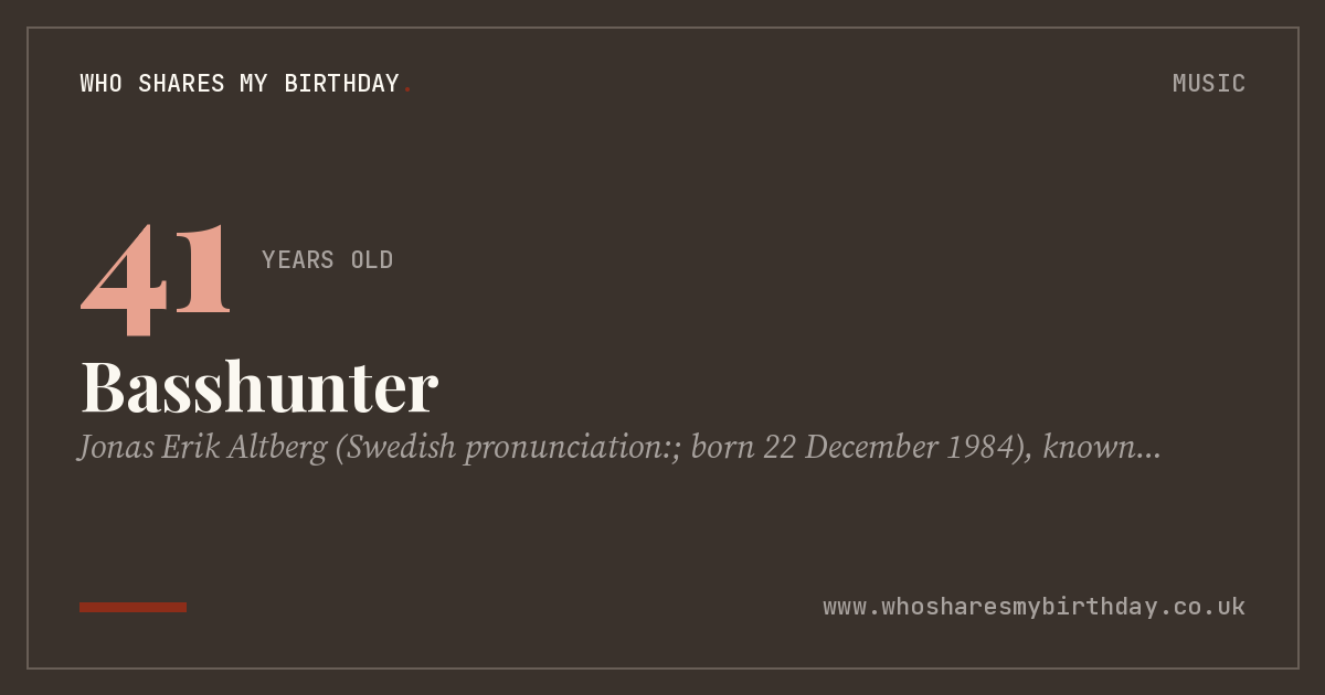 Basshunter