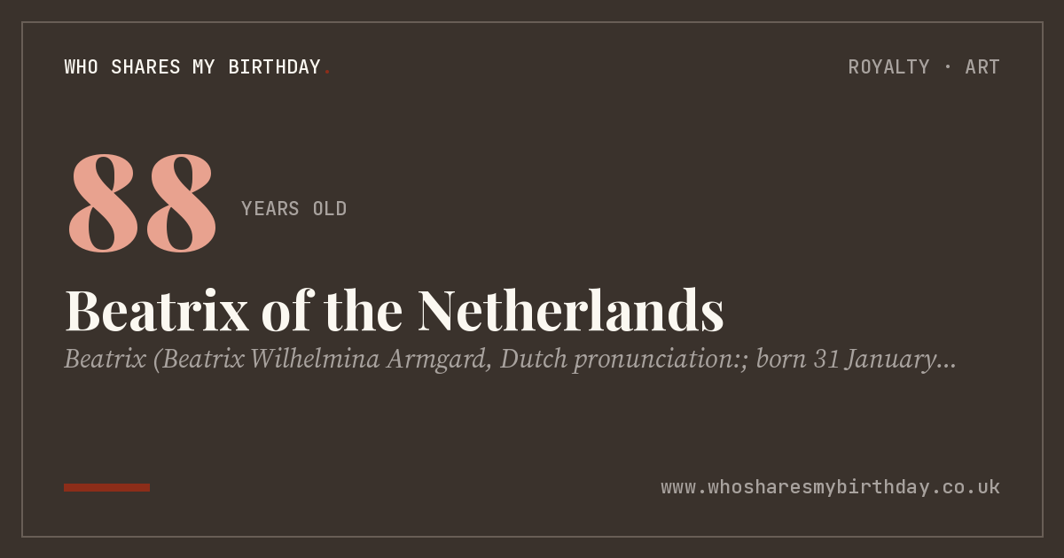 Beatrix of the Netherlands