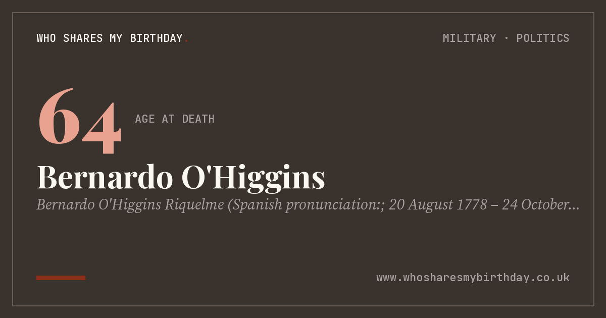 Bernardo O'Higgins