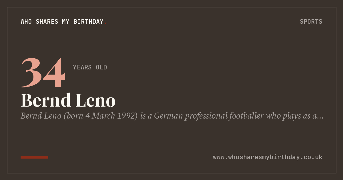 Bernd Leno