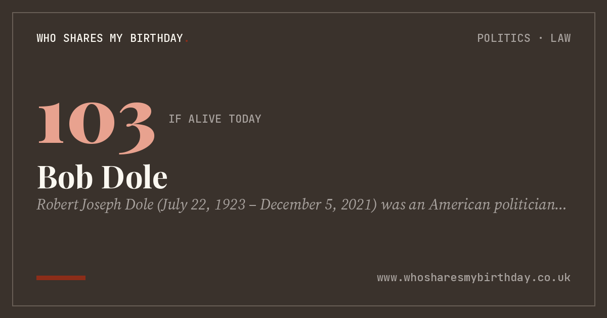Bob Dole