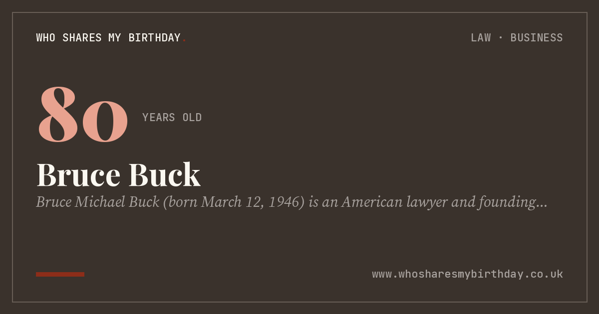 Bruce Buck