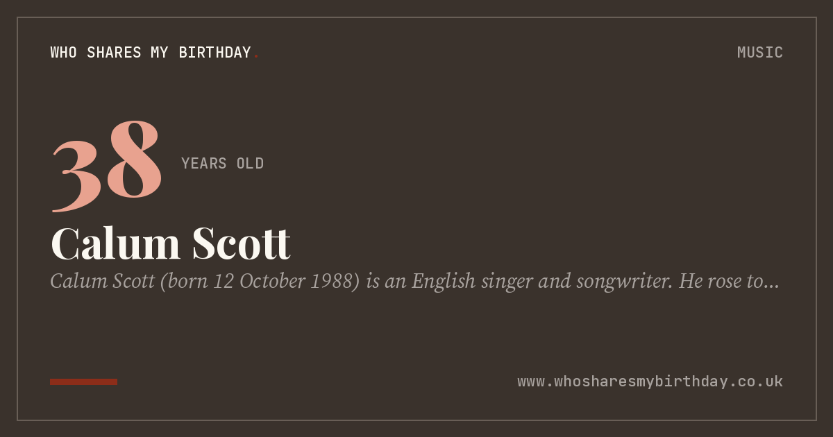 Calum Scott