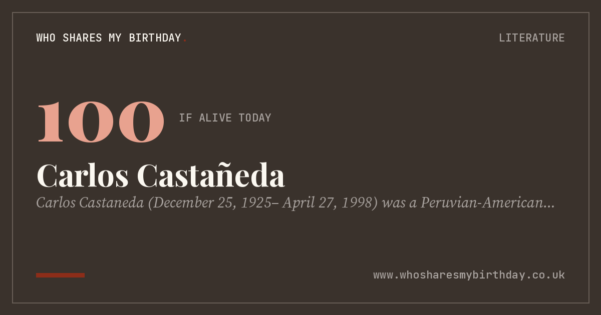 Carlos Castañeda