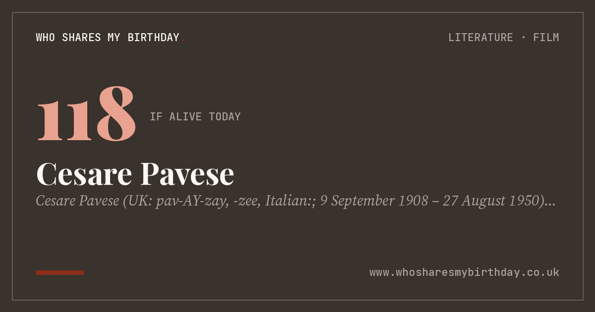 Cesare Pavese