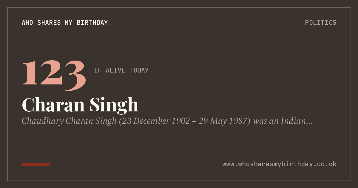 Charan Singh