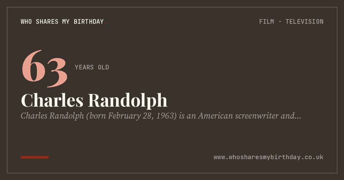 Charles Randolph