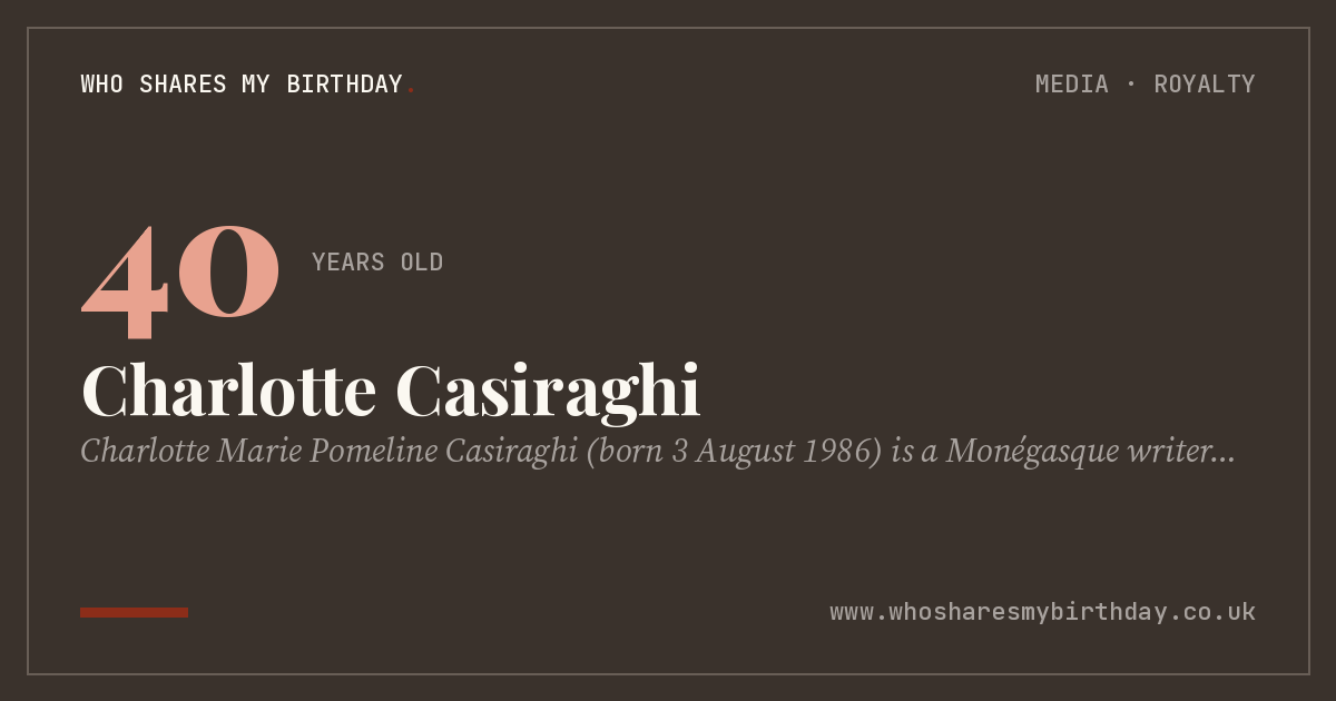 Charlotte Casiraghi