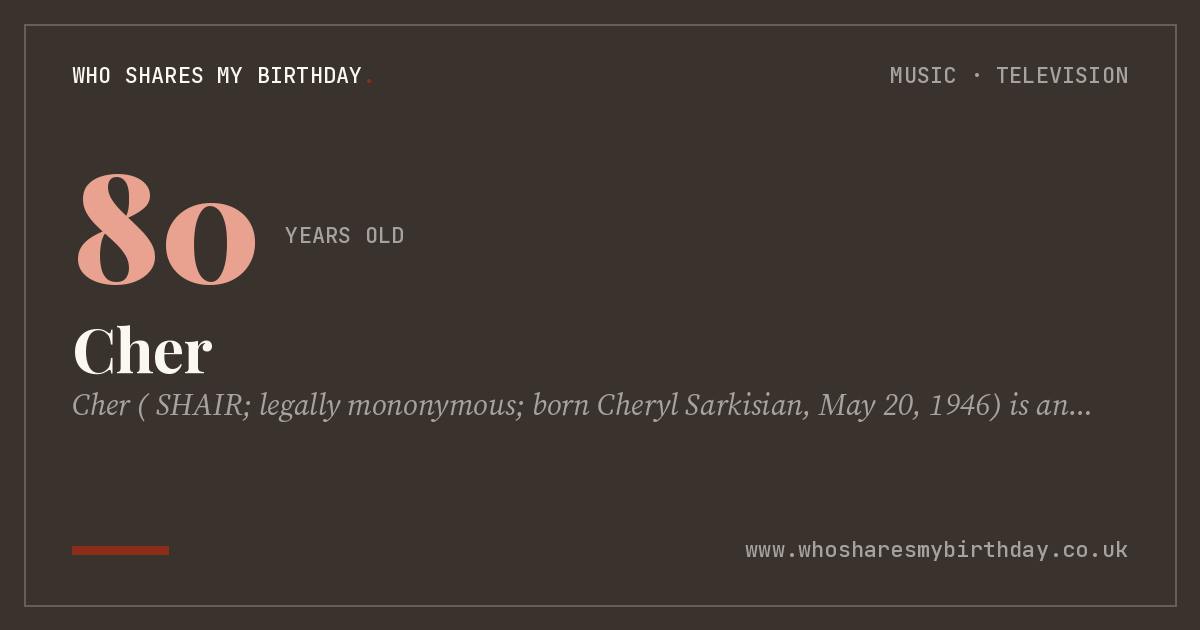 Cher