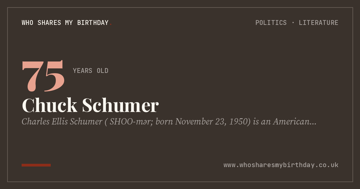 Chuck Schumer