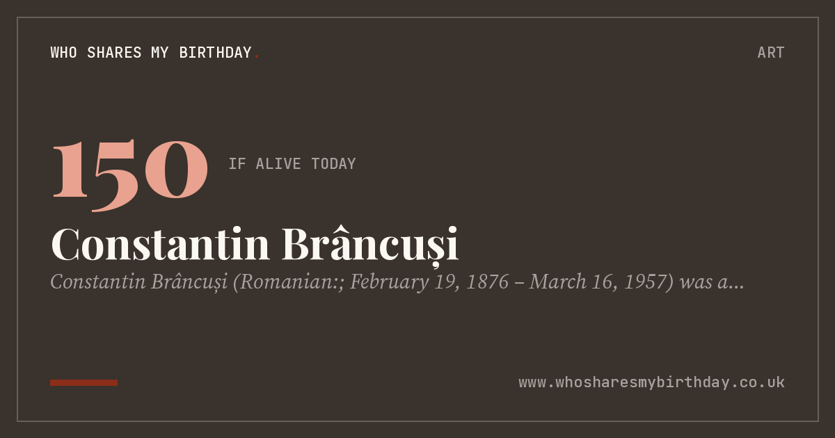 Constantin Brâncuși