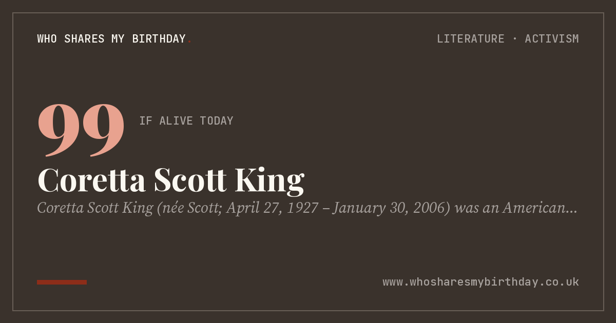 Coretta Scott King