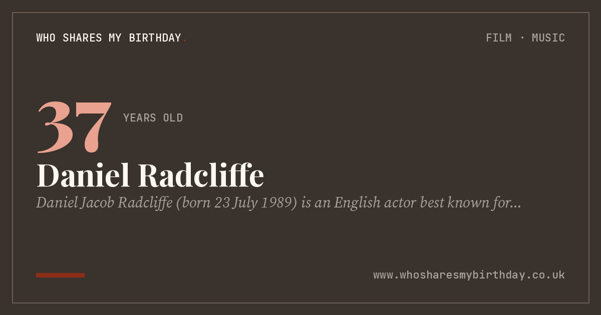 Daniel Radcliffe