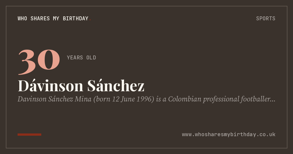 Dávinson Sánchez