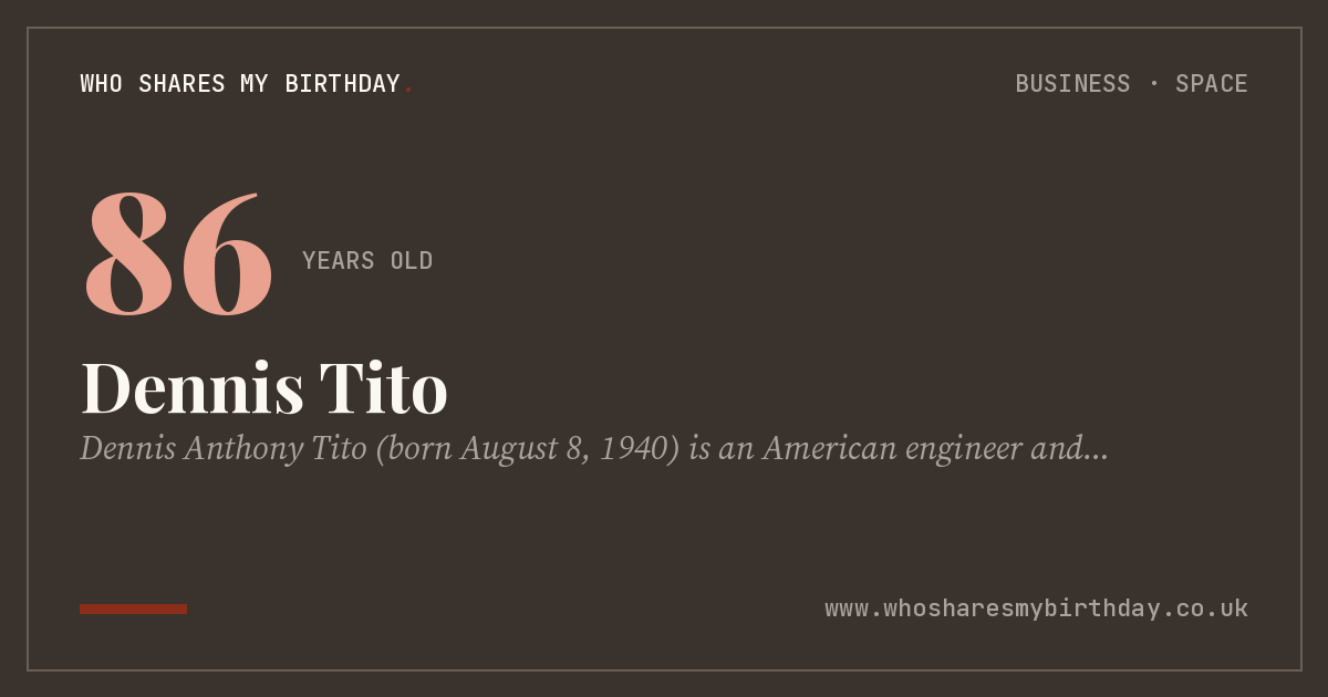 Dennis Tito