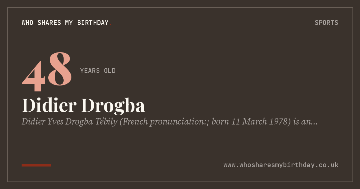 Didier Drogba