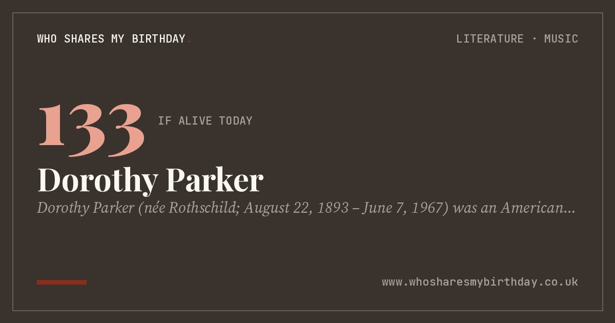 Dorothy Parker